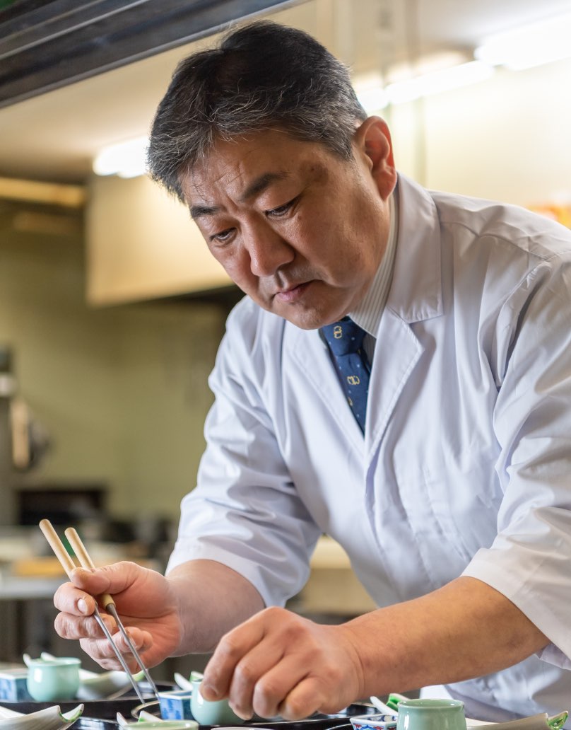 総料理長 菱岡範之の写真